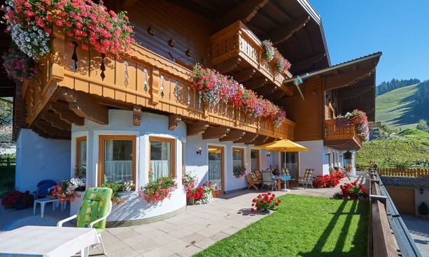 Sonnenterrasse im Haus Gappmaier